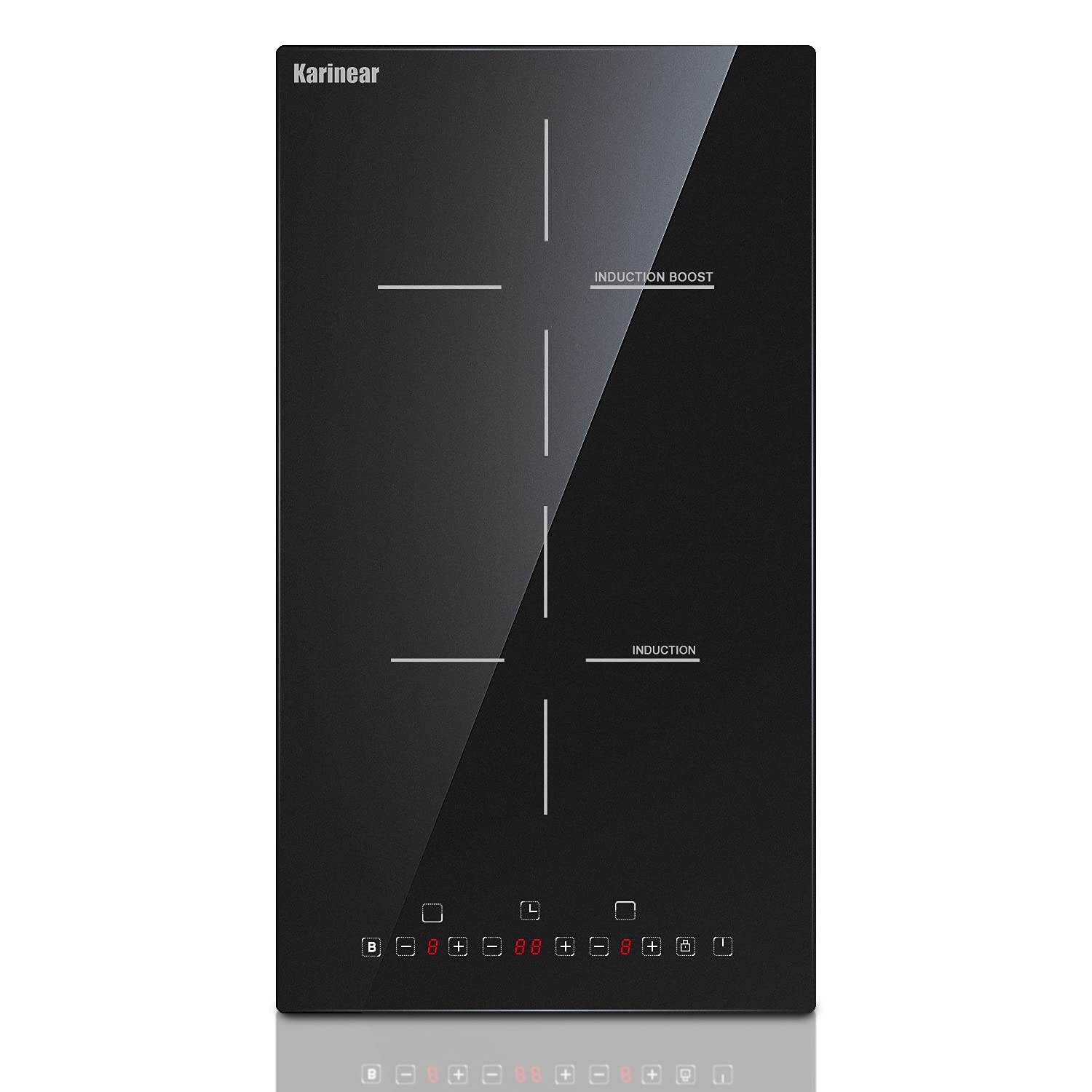 Timer Dual Outlet - Piano cottura a induzione Karinear da