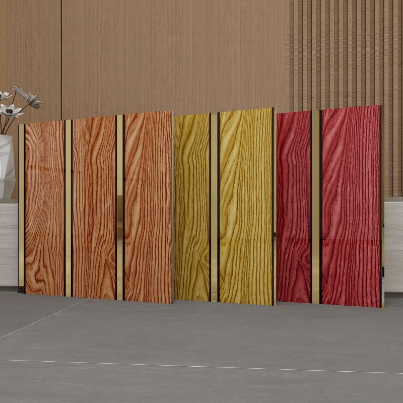 Pvc Panel Background - Pannelli Murali di Lusso Effetto Legno