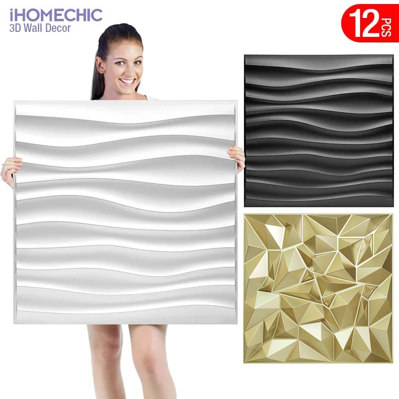 12 pz 50x50 cm Champagne color - Pvc Panel Background recensione e prezzo