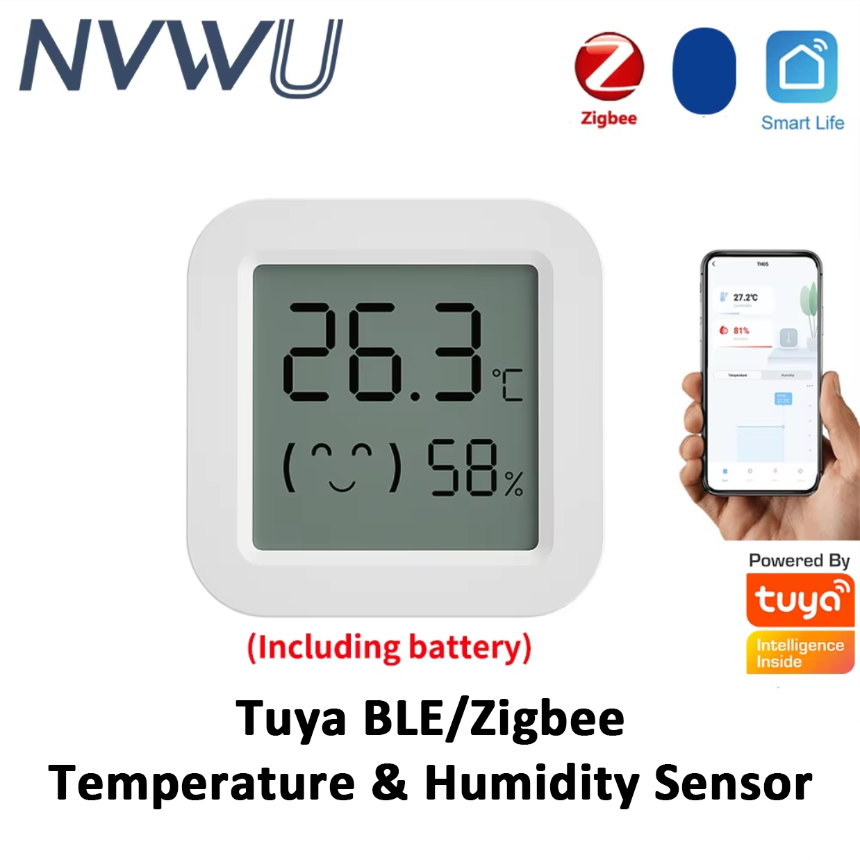 Tuya Zigbee Sensore di umidità - Digital Hygrometer Probe recensione e prezzo
